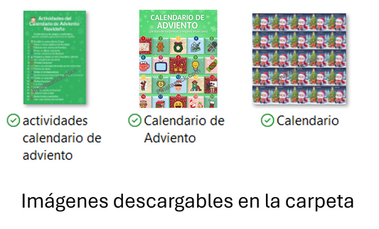 Calendario de Adviento Navideño | Christmas Advent Calendar