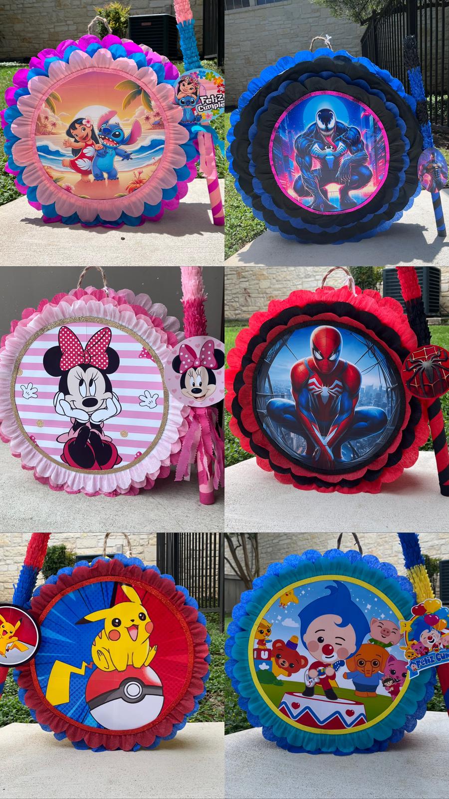 Poster Piñatas Redondas | Round Poster Piñatas