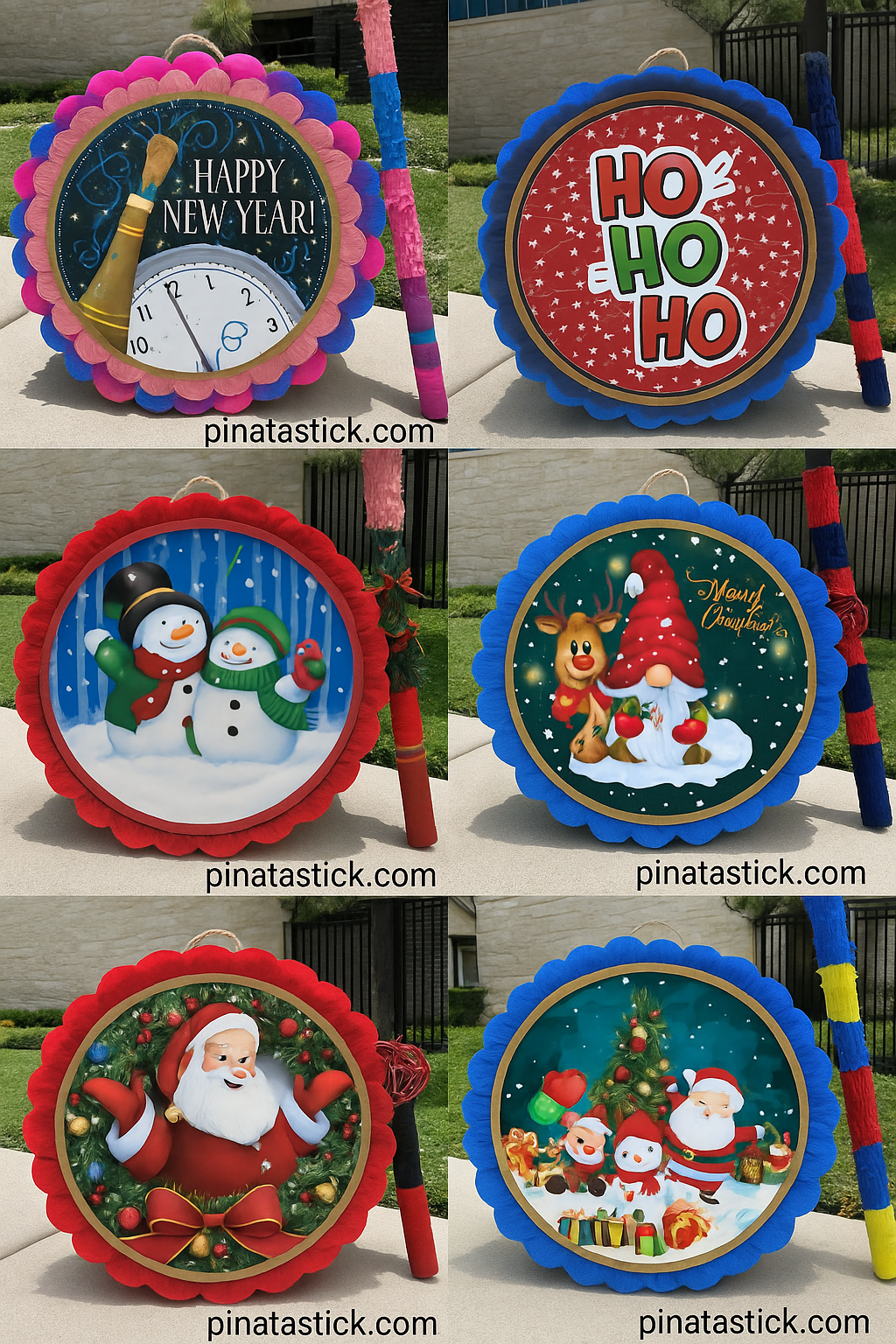 25 Posters Piñatas de Navidad | 25 Christmas Poster Piñatas