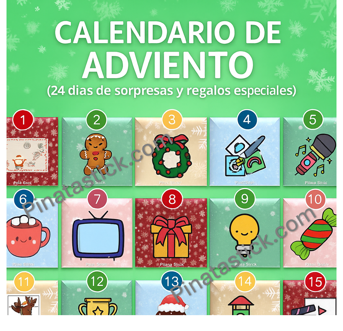 Calendario de Adviento Navideño | Christmas Advent Calendar