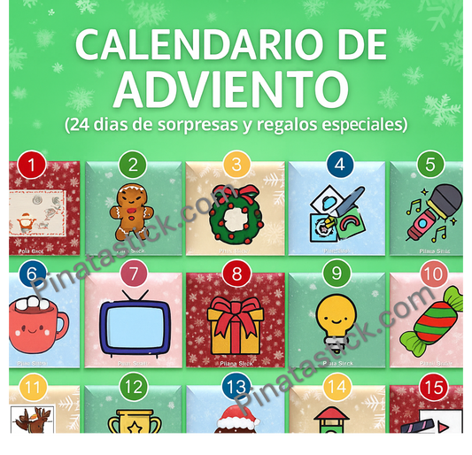 Calendario de Adviento Navideño | Christmas Advent Calendar